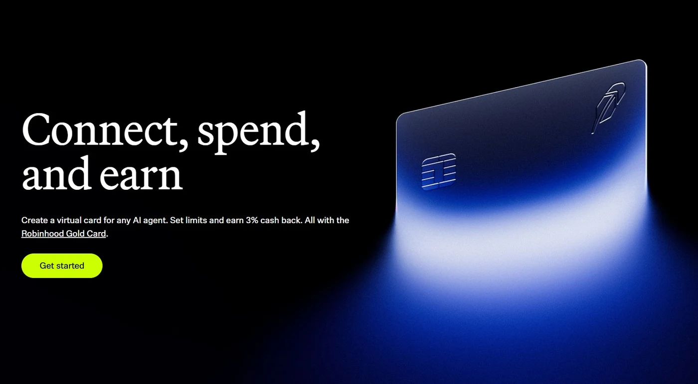 Robinhood Gold agentic credit card